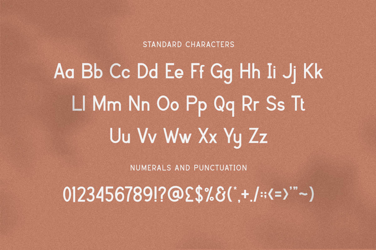 Christine - Advertisement Font, a Sans Serif Font by RockboyStd (Photo 11 of 12)