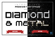Diamond & Metal #3 - 18 Text Styles, a Layer Style Add-On by Jonas Stensgaard (Thumbnail 20 of 21)