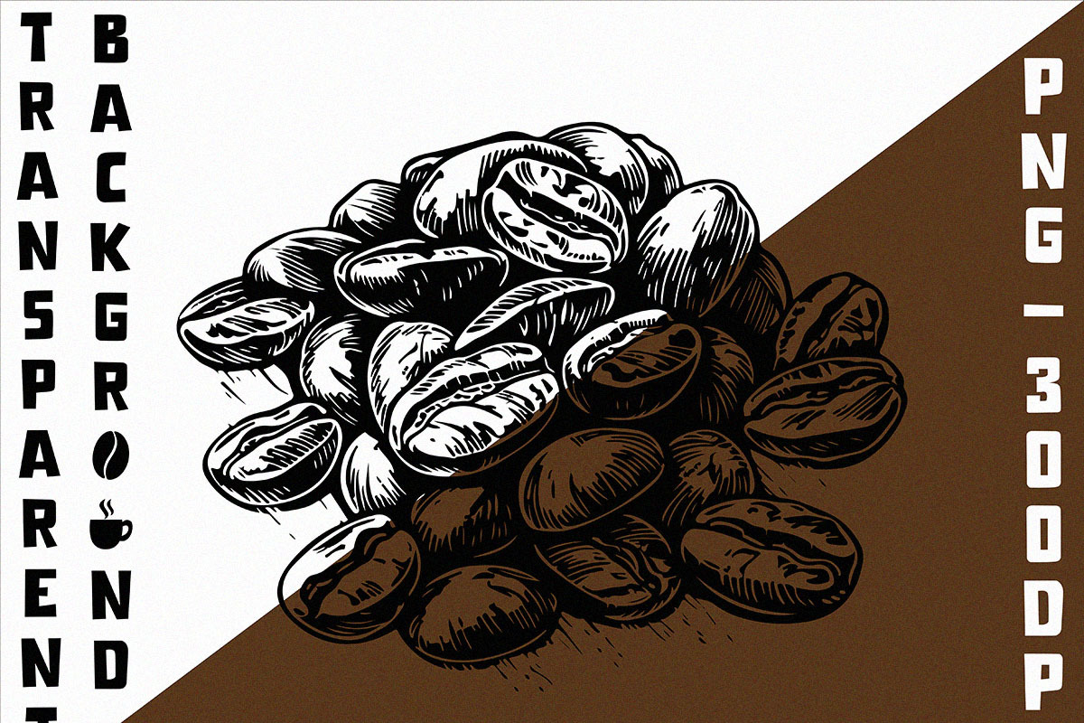 Coffee Line Art Clipart Pack (PNG), an Object Illustration by DesignBTF (Photo 5 of 6)