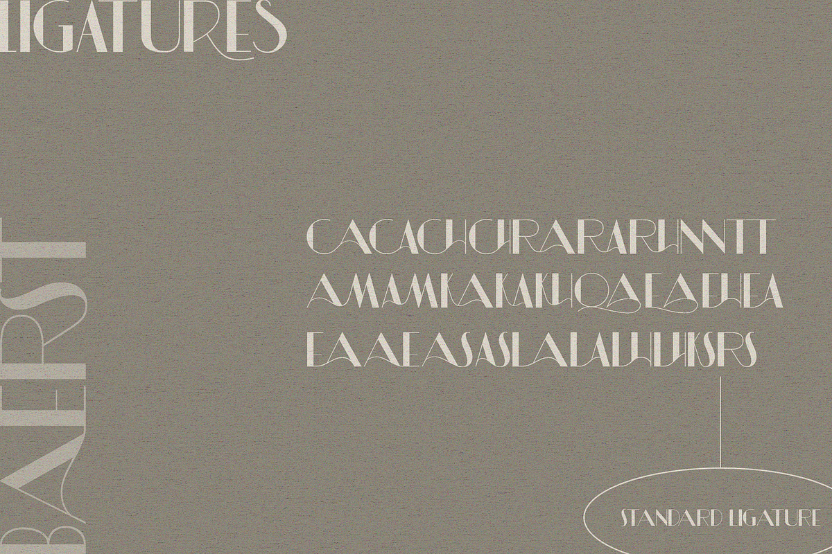 Baerst! Modern Display Font, a Sans Serif Font by deadlock studio (Photo 11 of 12)