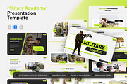 Military Academy Keynote, a Presentation Template by Annora Studio (Thumbnail 1 of 5)
