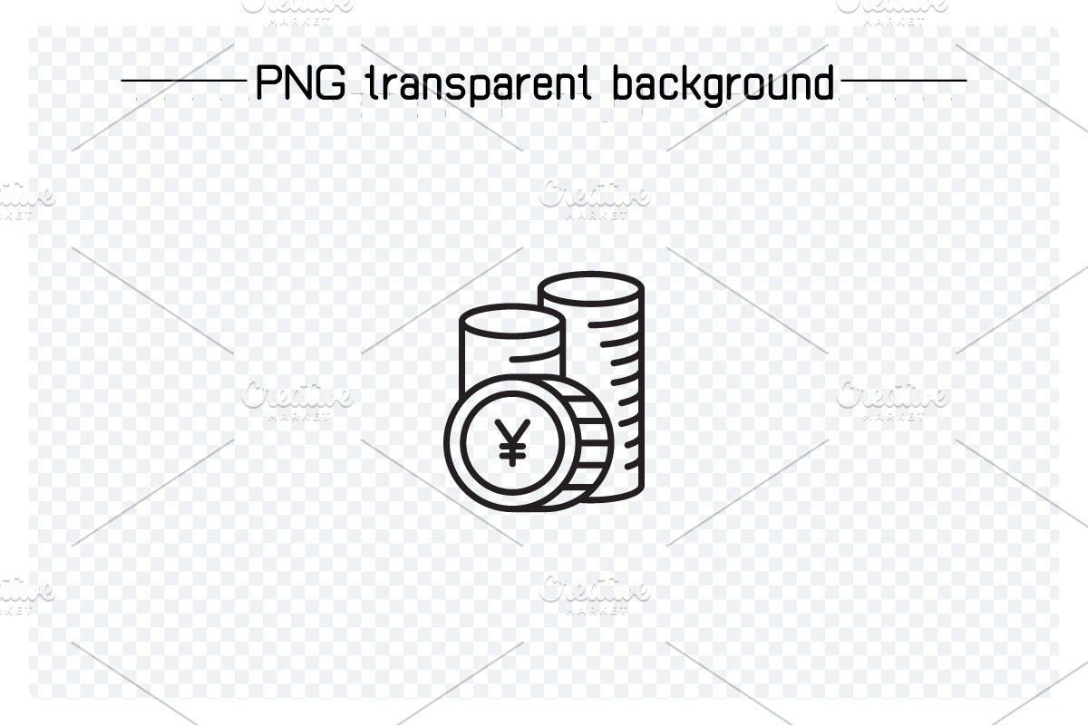Yuan Money Icons Set, a Finance Illustration by Designfour (Photo 3 of 7)