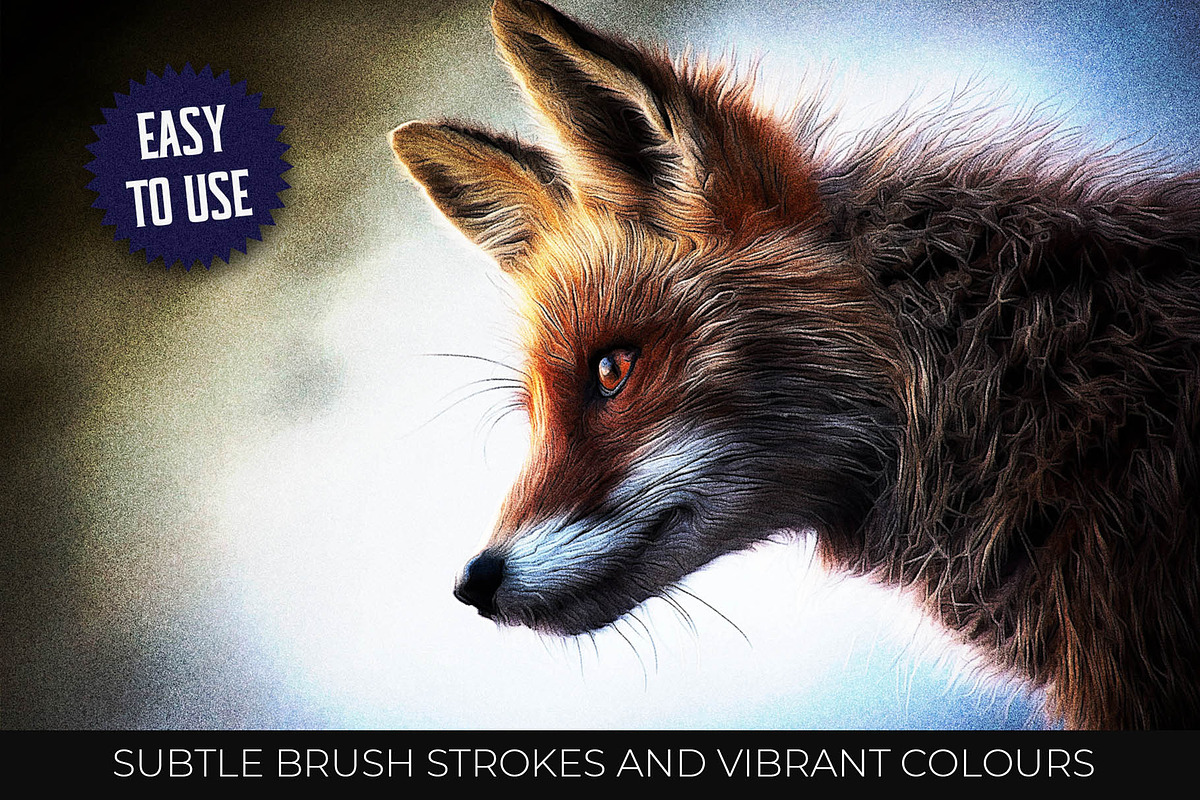 Airbrush Poster Photoshop Action, an Action Add-On by Dene Studios (Photo 9 of 15)