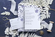Delft Blue Wedding Invitation Suite, an Invitation Template by ForeverPrint (Thumbnail 3 of 8)