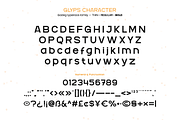 Gadeg, a Sans Serif Font by twinstd (Thumbnail 10 of 11)