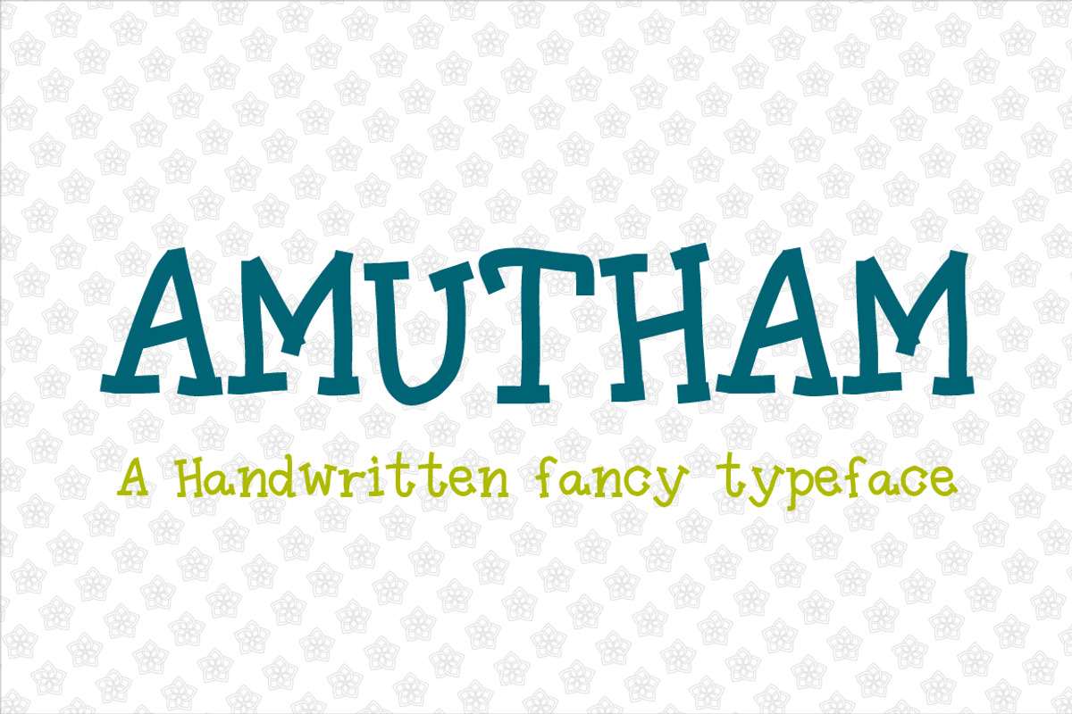 Amutham Typeface
