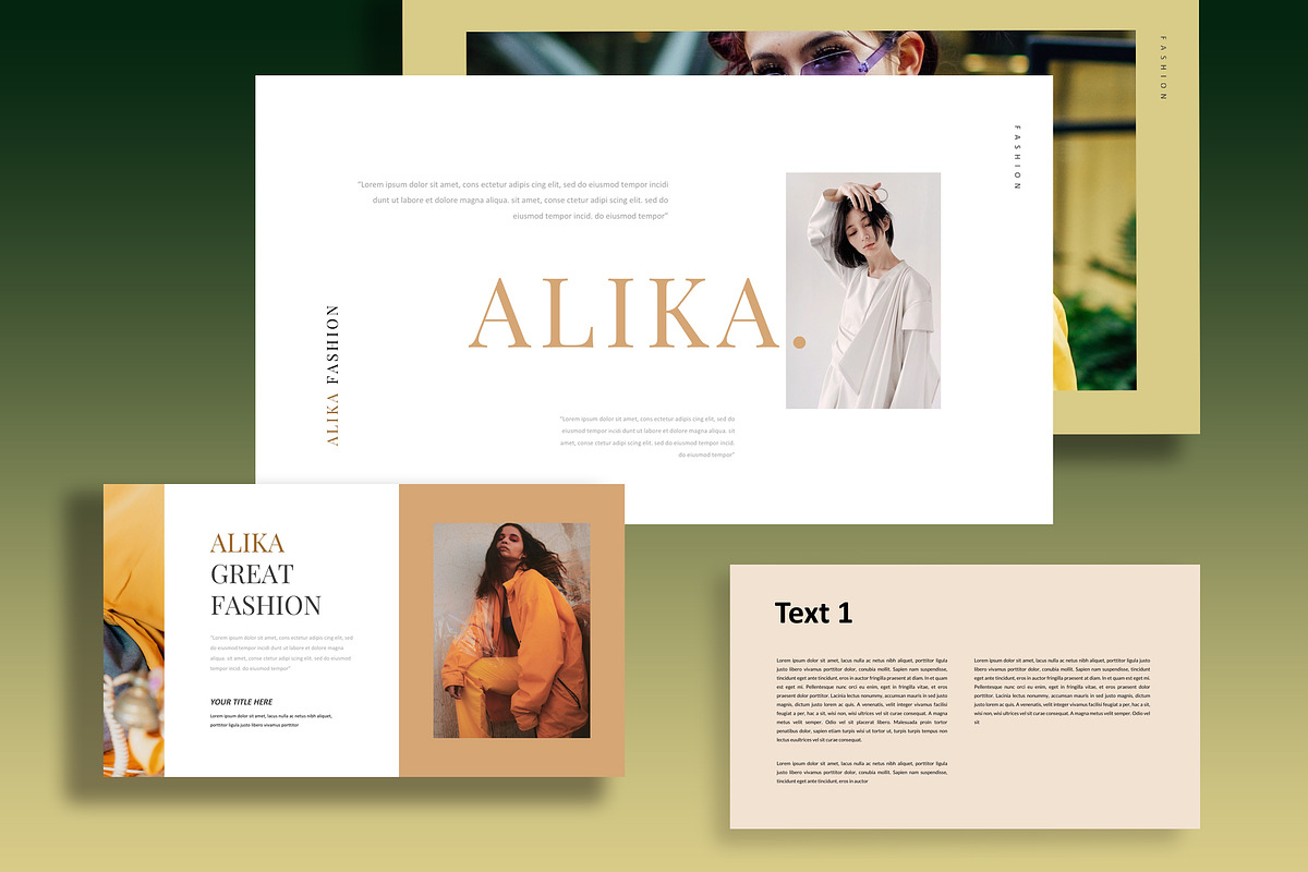 Alika Branding Keynote, a Presentation Template by Infinity Vector Studio (Photo 4 of 5)