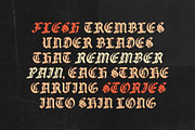 CS Claes Drawn, a Blackletter Font by Craft Supply Co. (Thumbnail 7 of 8)