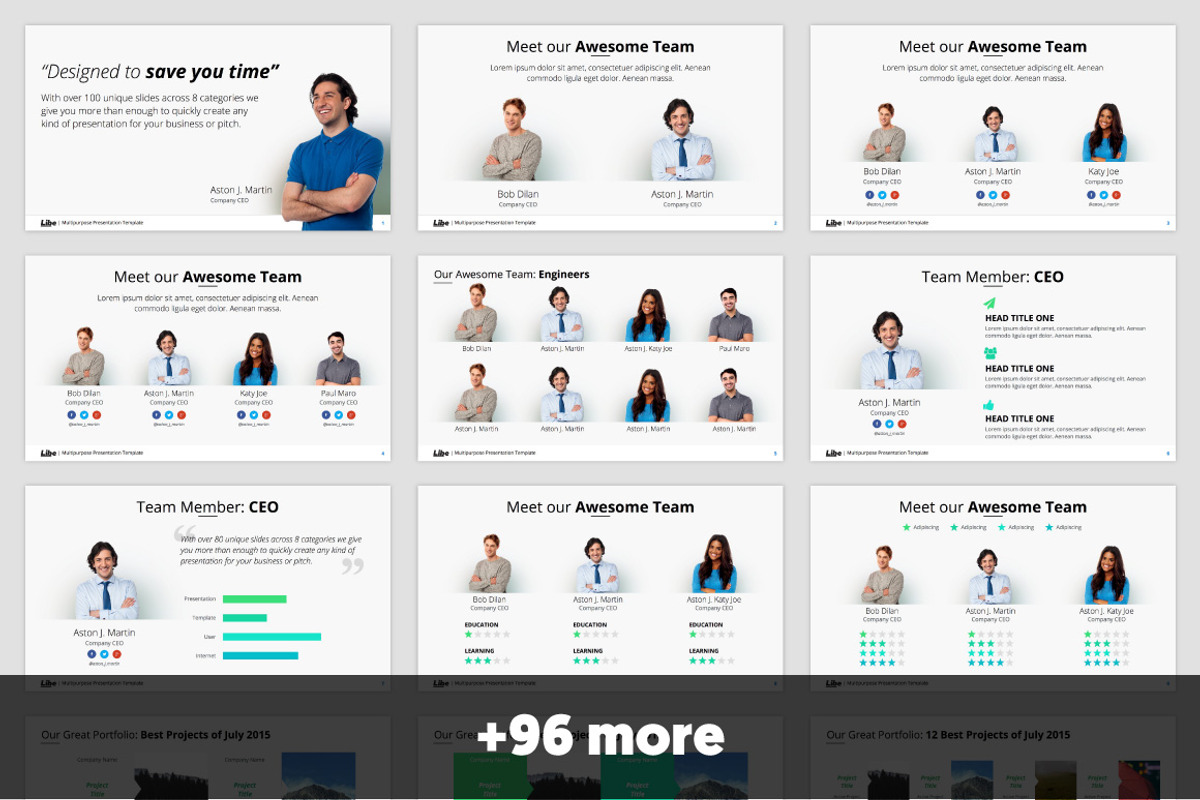 Libe - Presentation Template, a Presentation Template by Brainiart (Photo 2 of 4)