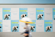 Poster Mockups Bundle, an Advertising Mockup by Design Squad (Thumbnail 3 of 17)