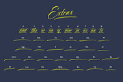 Bidaq, a Script Font by Aantebas (Thumbnail 6 of 9)