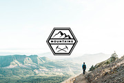 Mountain Logo Design Starter Pack, an Icon by Calvin Weibel (Thumbnail 6 of 6)
