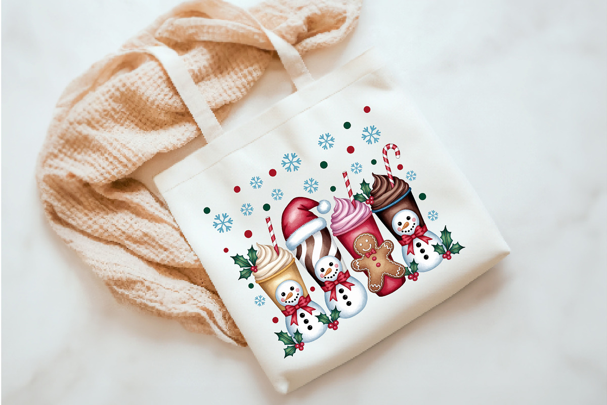 Christmas Sublimation Design, an Illustration by Watercolor design (Photo 6 of 6)