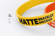 Silicone Wristbands Mockup 4 PSD, a Product Mockup by easymock (Thumbnail 2 of 4)