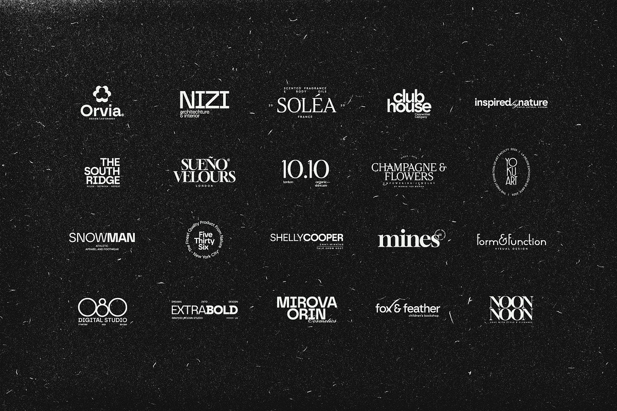 Minimalist 40 Logo Template | AI EPS, a Branding & Logo Template by Nowshinz Shoma (Photo 10 of 18)