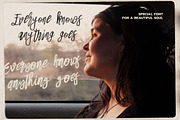 Danica Tribute Brush & SVG Font, a Script Font by Cruzine (Thumbnail 5 of 14)