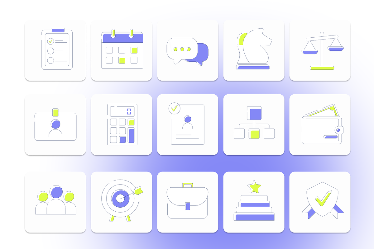 Vertex-Business Icon Pack, a Solid Icon by Premast (Photo 3 of 5)