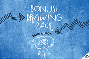 Hallo Hallo - HandDrawn Font Package, a Sans Serif Font by Vitek Graphic (Thumbnail 10 of 15)