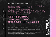 Ultra System Sans & Script, a Sans Serif Font by Sam Parrett (Thumbnail 12 of 12)