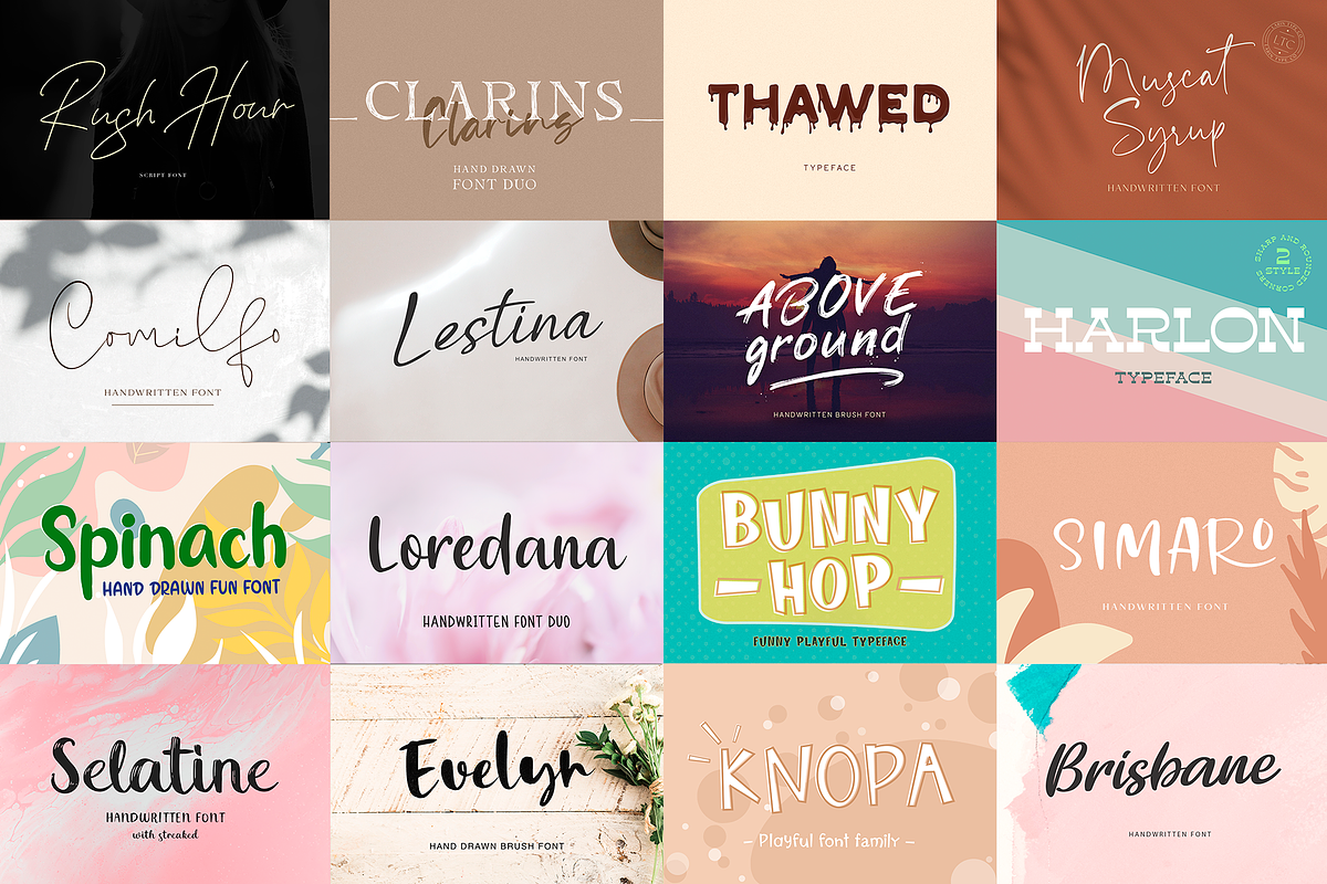 Exclusive Font Bundle, a Sans Serif Font by Larin Type Co. (Photo 10 of 15)