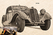 WOODCUT ENGRAVING SKETCH FX, an Action Add-On by Studio Retouch (Thumbnail 10 of 13)
