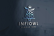 Infinity Owl Media Logo, a Branding & Logo Template by Design_Planet (Thumbnail 3 of 4)