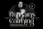 Heksilo - Modern Elegant Serif Font, a Serif Font by Font Liner (Thumbnail 7 of 9)