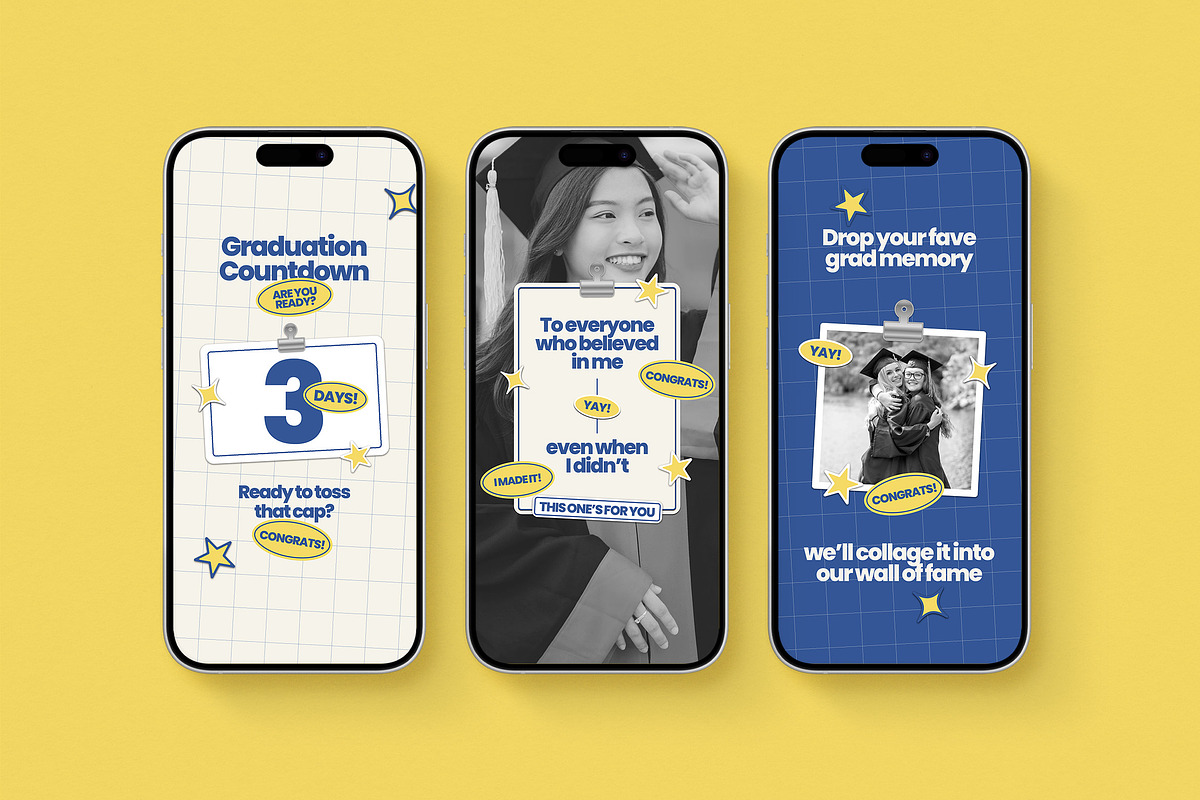 Graduation Instagram Templates