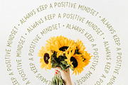 Positive Quotes - All Caps Font, a Handwritten Font by Kaya Fonts (Thumbnail 10 of 25)