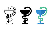 Pharmacy Symbol Icons, a Solid Icon by Artonix (Thumbnail 2 of 2)