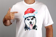 10 watercolor dog portraits 3, an Animal Illustration by Watercolor fantasy (Thumbnail 5 of 5)