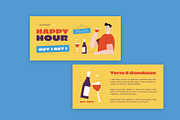 Creative Happy Hour Gift Voucher, a Card Template by Neermana (Thumbnail 4 of 4)