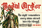 Rhavens, a Blackletter Font by Rahagita Studio (Thumbnail 2 of 14)