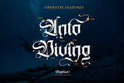 Ragtown - Modern Blackletter Font, a Blackletter Font by Pixesia Studio (Thumbnail 10 of 12)