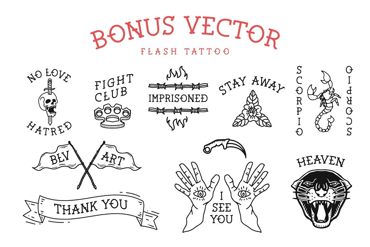 FLASHER DISPLAY FONT + BONUS VECTOR preview 4