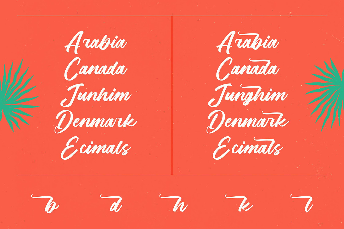 Balista Modern Brush Font, a Script Font by Letterena Studios Script (Photo 3 of 15)