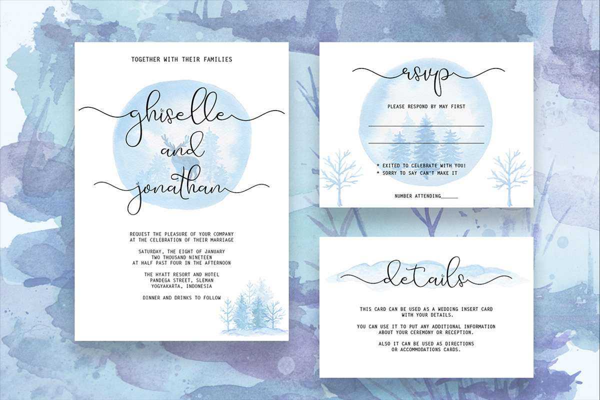 Rainy Days  Elegant Script Font, a Script Font by Aldedesign (Photo 5 of 7)