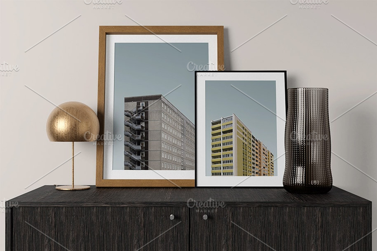 Frames Mockup Collection, a Print Template by AnagramDesign (Photo 7 of 10)