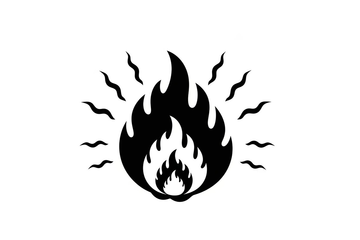 Fire Meteor Comet Silhouette Bundle, an Illustration by Designs_River (Photo 43 of 51)