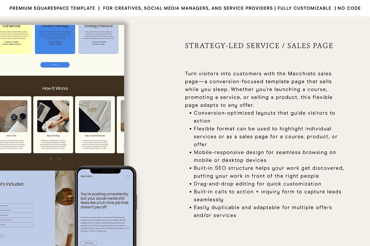 Squarespace Template Designer, a Templates & Theme by Lexi by Design Studio (Photo 6 of 8)