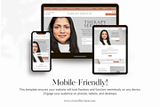 Mental Health WIX Website Template, a Wix Template by CreatedbyVision LLC (Thumbnail 5 of 10)