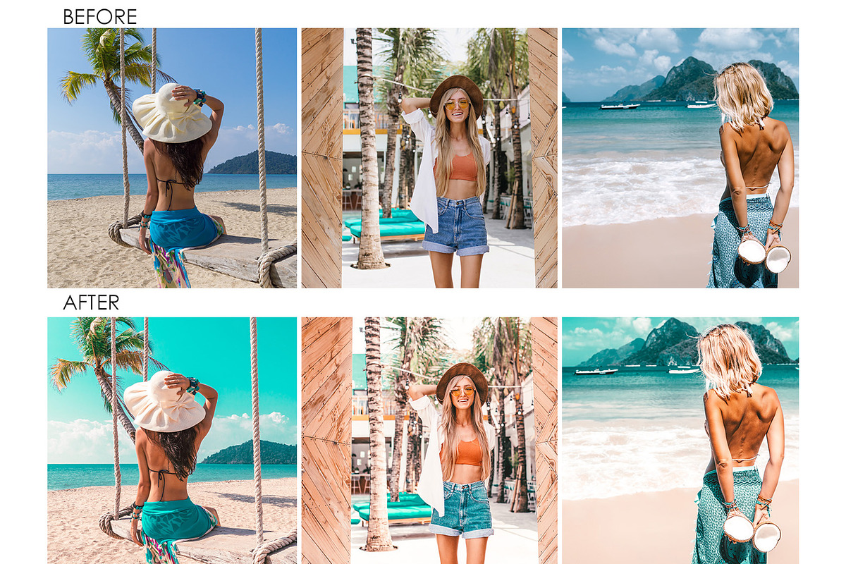 BLUE BAY 4 Lightroom Presets preview 3