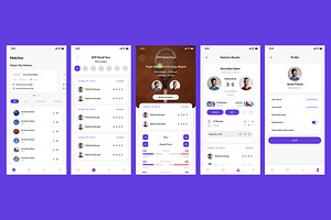 Tennis Match Results & Score App