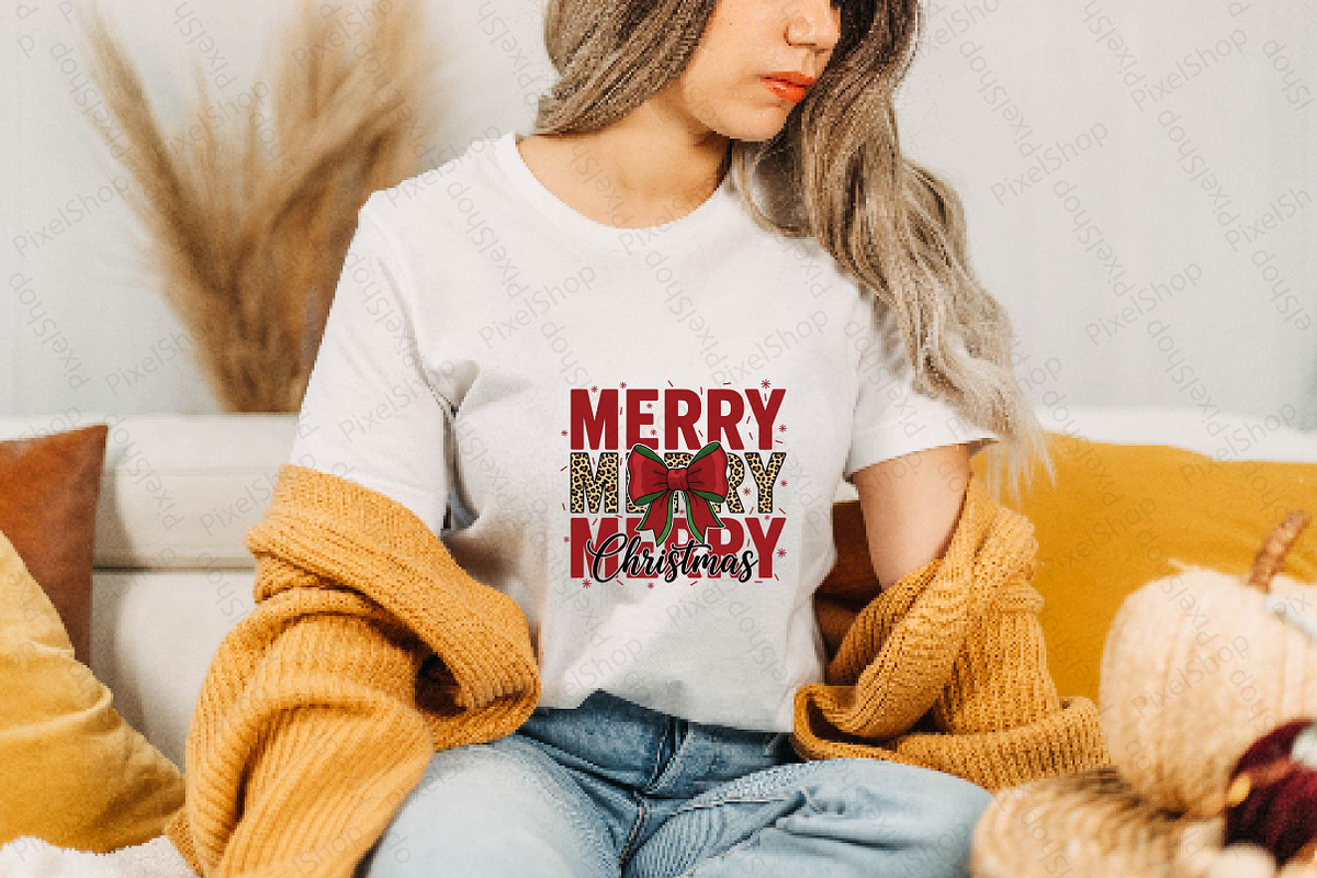 Merry Christmas Png Sublimation Desi, an Illustration by DreamPrint404 (Photo 6 of 7)