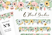 Little Garden - Floral Vector Set, a Background Graphic by wulano (Thumbnail 5 of 9)