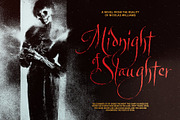 Gothic Saturday - Creepy Script Font, a Script Font by Sarid Ezra (Thumbnail 3 of 9)