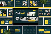 Podcast - Video Channel Keynote, a Presentation Template by Deepslide Studio (Thumbnail 4 of 6)
