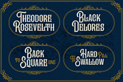 Kingstown parlour, a Slab Serif Font by Damarletter (Thumbnail 4 of 8)