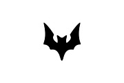 Gothic Bat Silhouette Vector, an Animal Illustration by Vectorium Studio (Thumbnail 1 of 4)