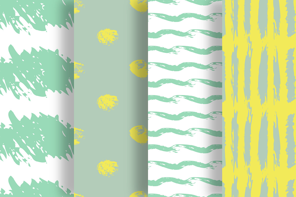 Vector Seamless Abstract Patterns, a Pattern Graphic by Iryna Denysova (Photo 9 of 14)